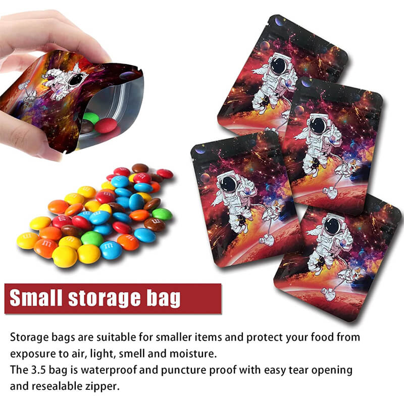 Zipper Mylar Bags for Food Storage
