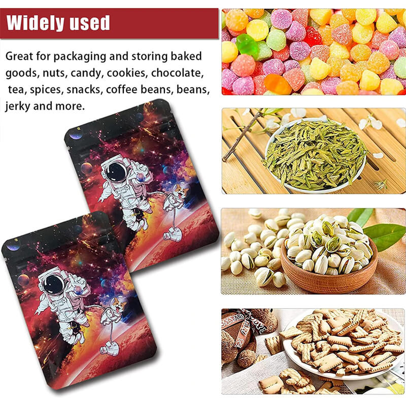 Zipper Mylar Bags for Food Storage