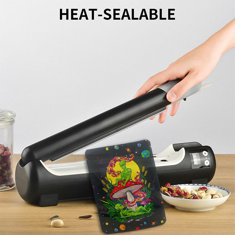 Various Sizes Food Storage Zipper Stand up Mylar Bags with Custom Printing