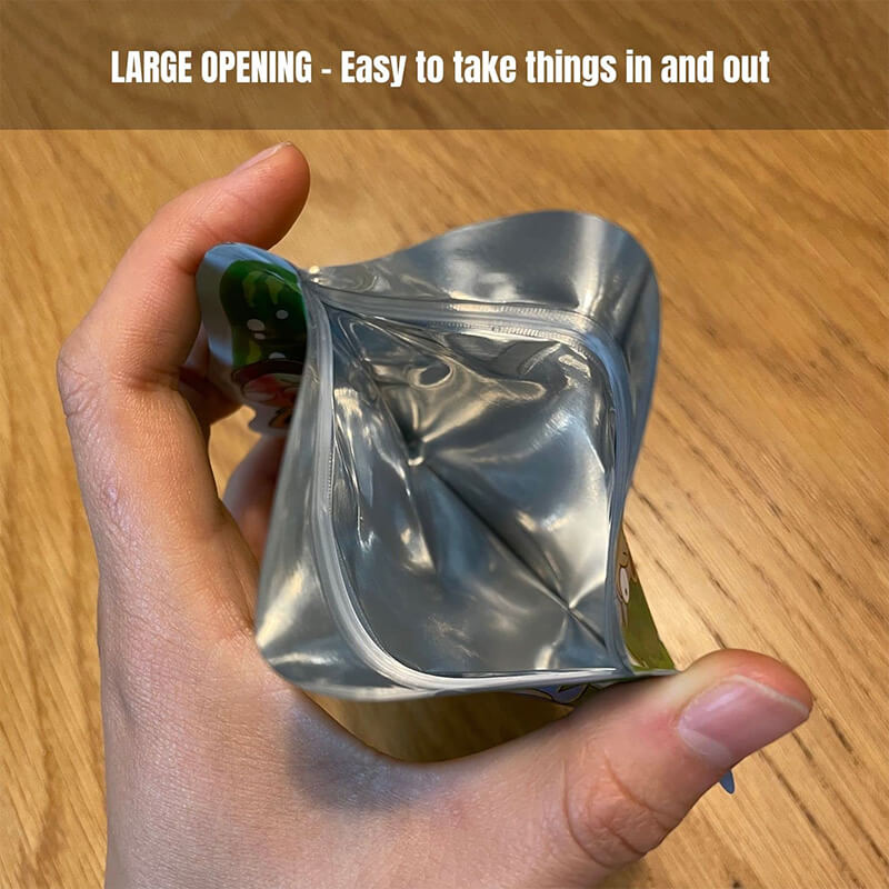 THC Child Resistant Mylar Bag