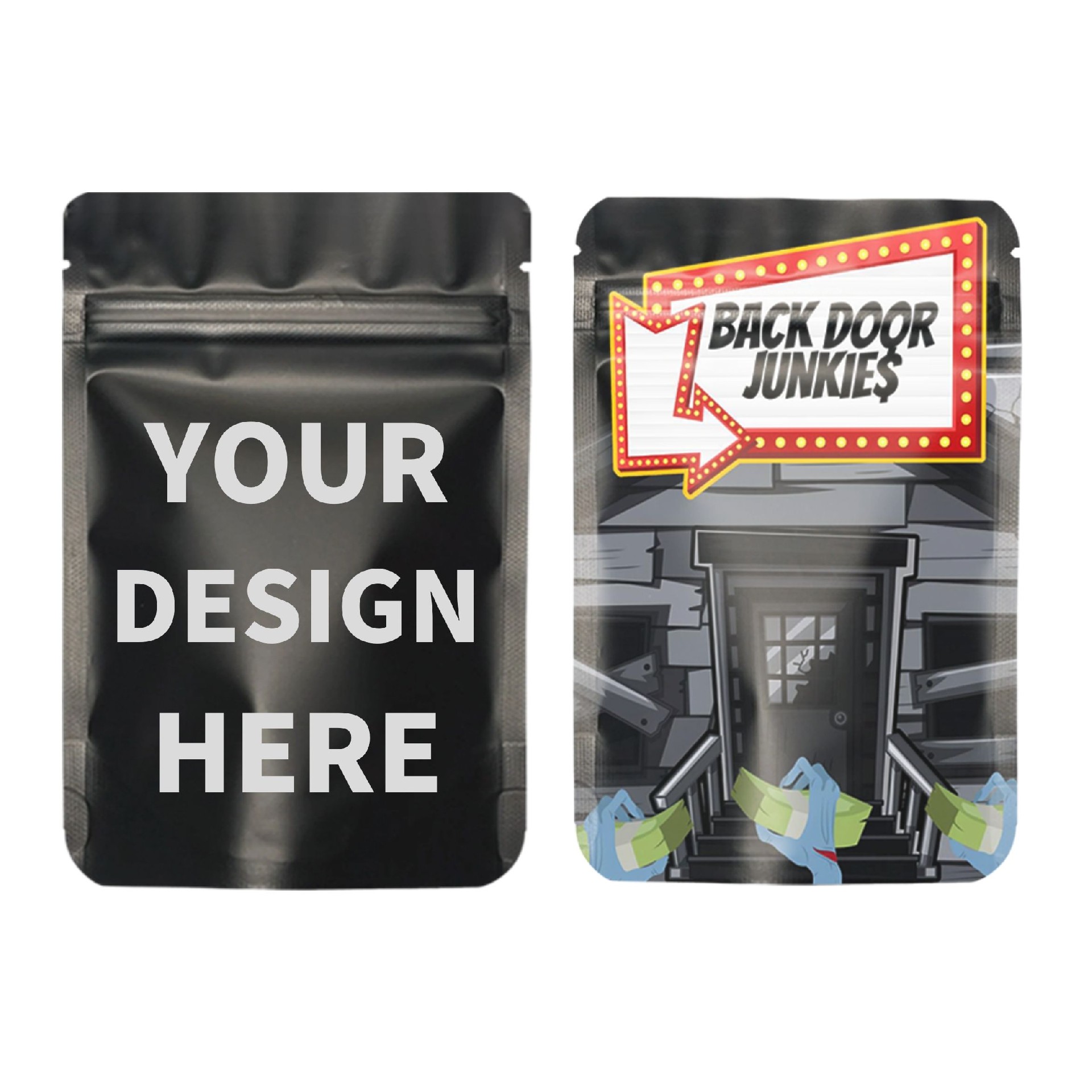 Custom Mylar Edible Packaging Bags