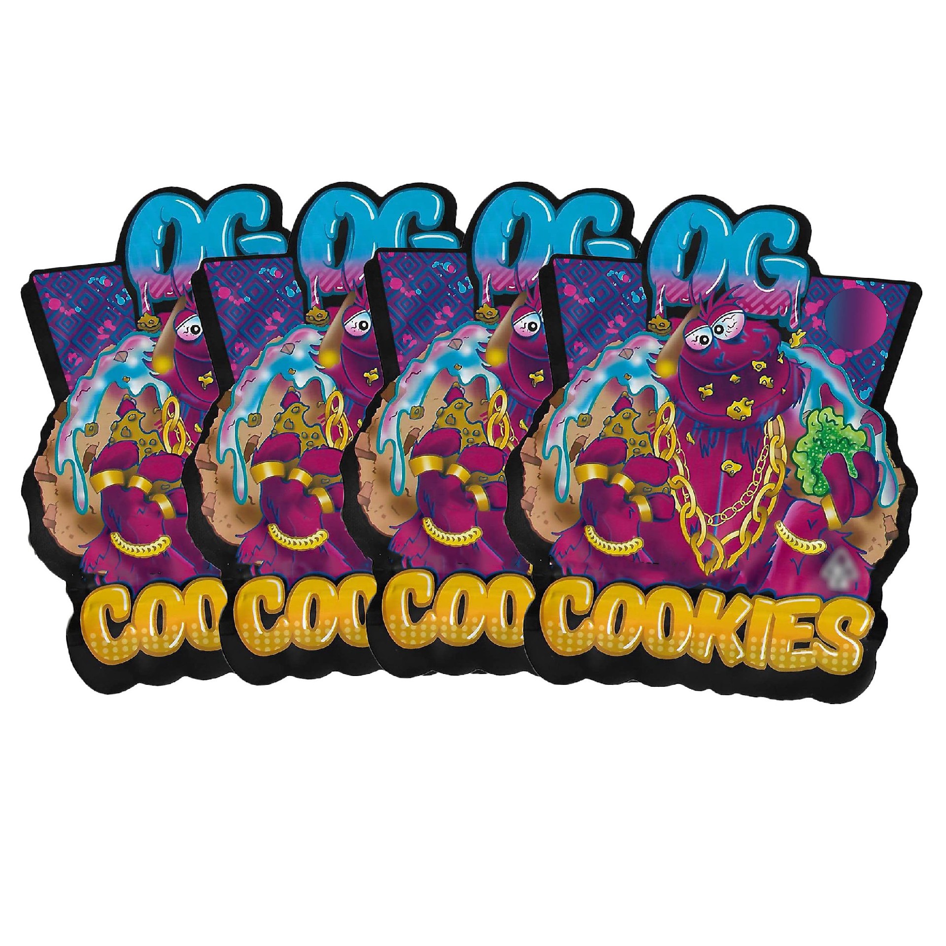 Custom Weed Bags with Designs